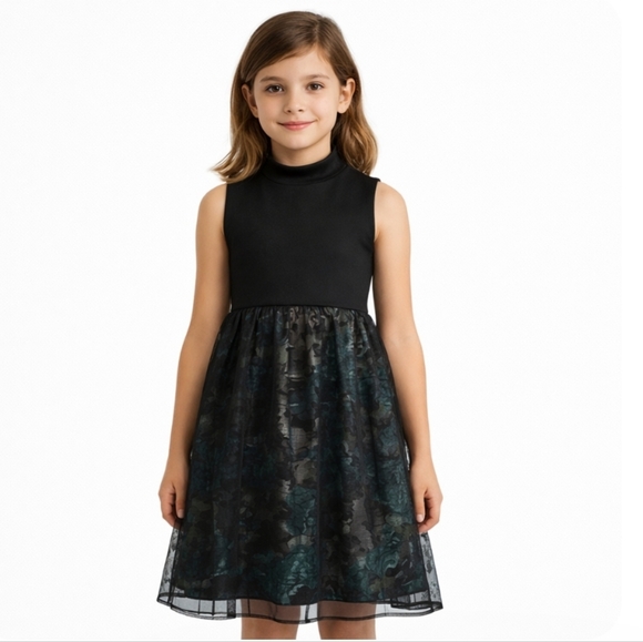 Tulle Other - ⭐️ Host Pick x 2 ⭐️ Tulle | Girls Cute Lace-Inset Aimee A-Line Dress